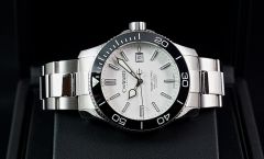 Christopher Ward C60 Trident 43mm white dial
