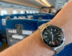 On the Shinkansen