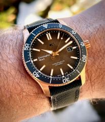 C60 Trident Bronze Ombré COSC LE - Christopher Ward