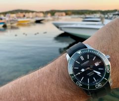 C60 Trident Pro Mk2 Green Bezel