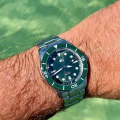 C65 Aquitaine Seagrass Green - Christopher Ward